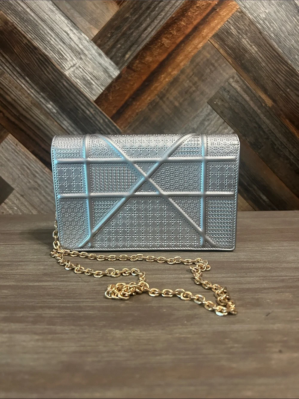 Christian Dior Diorama Wallet on Chain